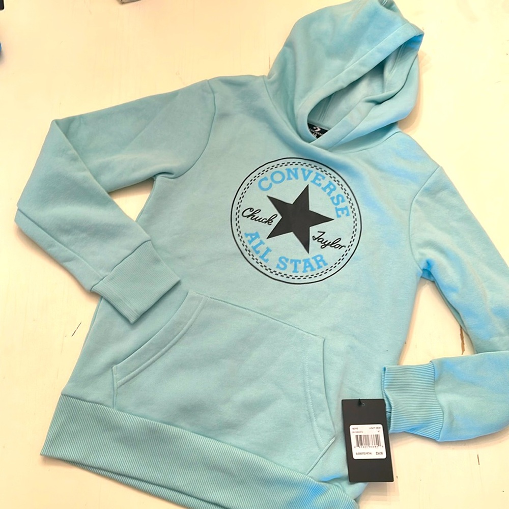 Brand new soft as butter! Chuck Taylor hoodie. Back to school